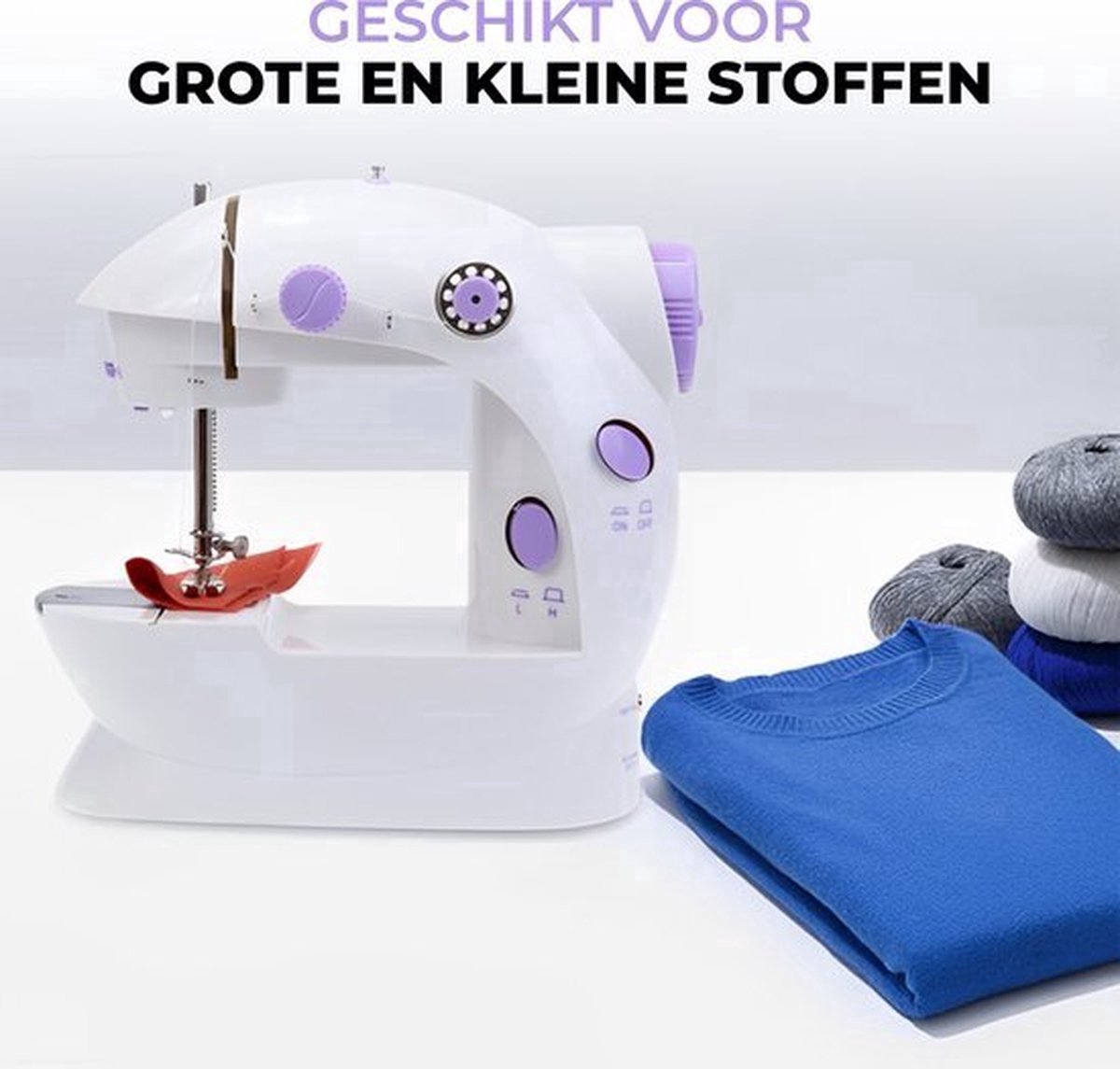 Naaimachine Wit - Beginners & Kids - Incl. E-book