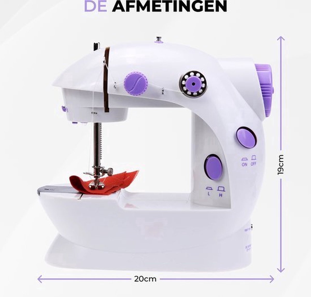 Naaimachine Wit - Beginners & Kids - Incl. E-book