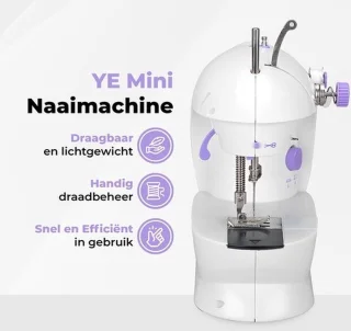 Naaimachine Wit - Inclusief E-book - Beginners & Kids