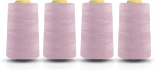 Naaimachinegaren polyester kegel lila