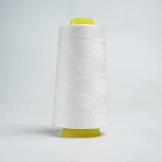 Naaimachinegaren polyester wit 3000m