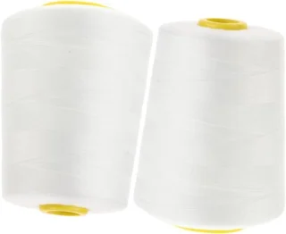 Naaimachinegaren - quilting garen kit - 2 rollen - wit