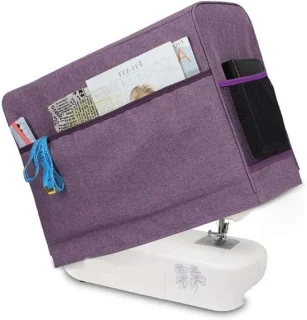 Naaimachinehoes 44,5 x 20,3 x 34,3 cm paars