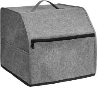 Naaimachinehoes beschermhoes opbergtas 32x29,5x31 cm grijs