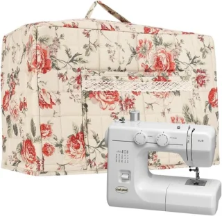 Naaimachinehoes bloemen 43x24x35cm