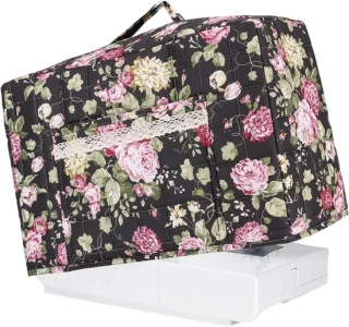 Naaimachinehoes - Bohemian bloemenprint - 43 x 24 x 35 cm