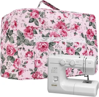 Naaimachinehoes boho bloemendessin 43 x 35 x 6 cm multicolor