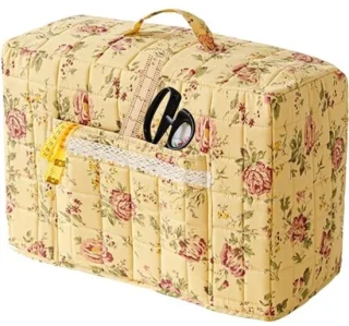 Naaimachinehoes met bloemenprint
