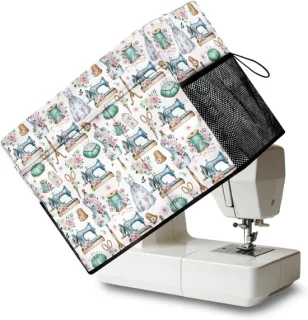 Naaimachinehoes Opbergtas Bloemenprint
