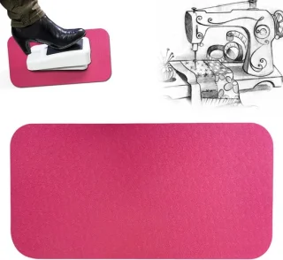 Naaimachinemat 34 x 17 x 0,8 cm - rood