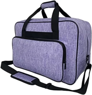 Naaimachinetas - Opbergtas Naaimachine - Naaibenodigdheden Opbergen - Grote Capaciteit - 40 x 12 x 8 cm - Lila