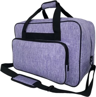 Naaimachinetas – transporttas naaien – 46 x 32 x 23 cm – lila