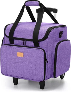 Naaimachinetas trolley zwart