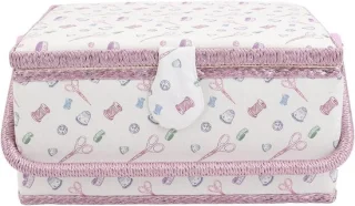 Naaimand opberger 36x26x16 cm grijs