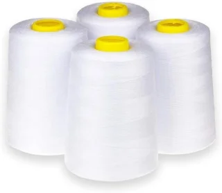 Naaiset garen - polyester spoelen - wit