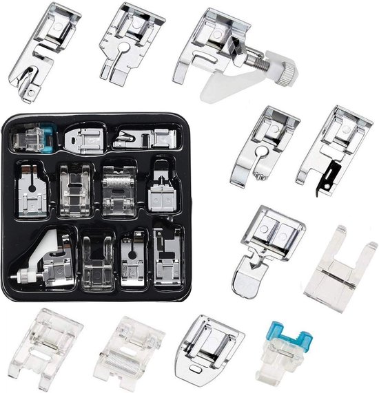 Naaivoetenset 11-delig voor Brother Singer Janome Babylock Kenmore lage schacht review