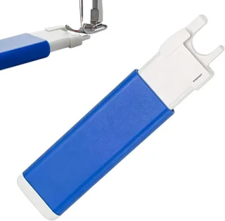 Naaldinrijger naaimachine blauw