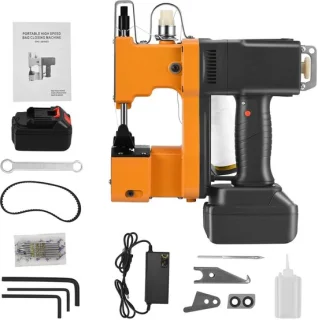 Novendo Goods Industriële Draagbare Tasnaaimachine — Krachtig, Draadloos en Industriële Prestaties
