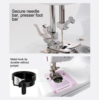 Novendo Goods – Mini Elektrische Naaimachine (Huishoudelijk)