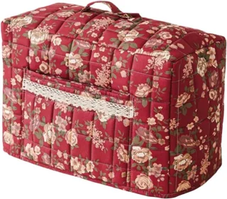Opbergtas naaimachine rood 43x35x24 cm