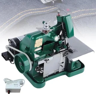 Overlock machine groen
