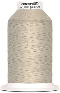 Overlock naaidraad zwart 1000 meter