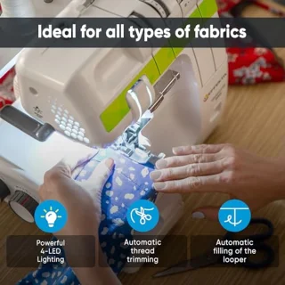 Overlock naaimachine 2/3/4-draads