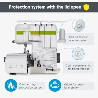 Overlock naaimachine 2/3/4-draads