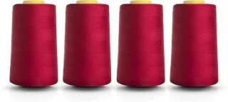 Overlockgaren rood 4x5000 yards
