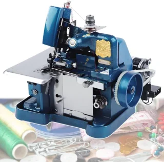 Overlockmachine blauw