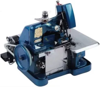 Overlockmachine blauw