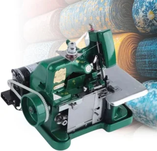 Overlockmachine industriële machine groen