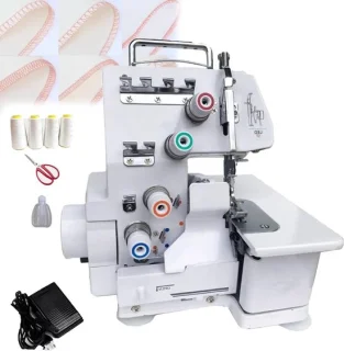 Overlockmachine wit