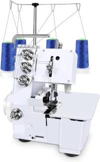 Overlockmachine wit