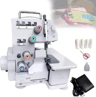 Overlockmachine wit