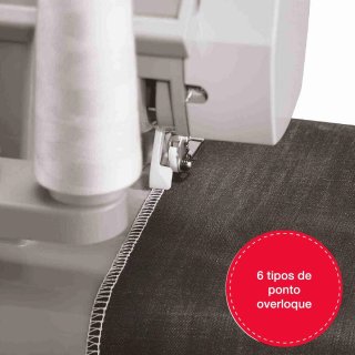 Wat vinden we goed aan de Overlocknaaimachine 14HD-854