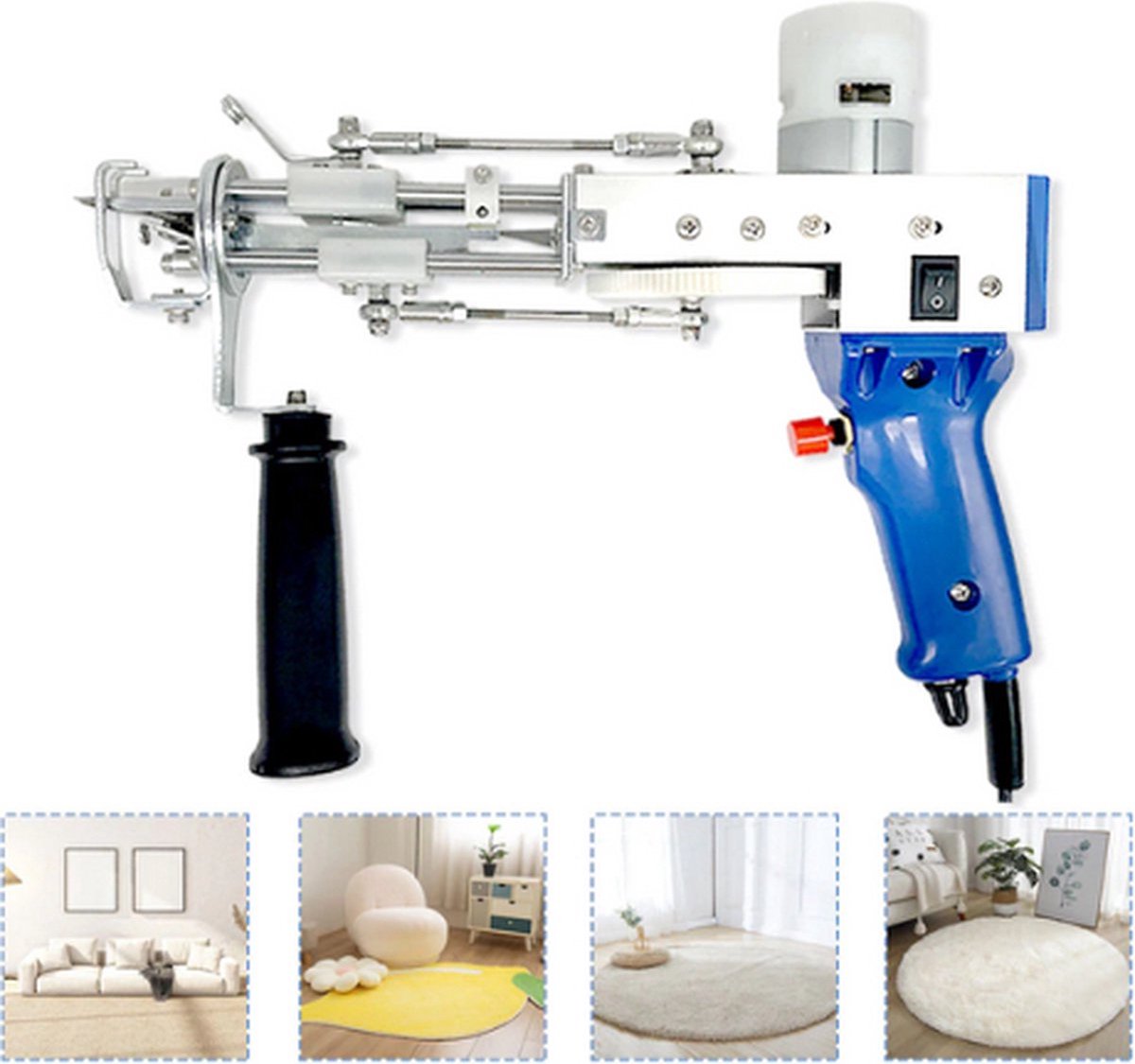 OxyFlowzy Tufting Gun Beginnerspakket Blauw