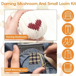 Wat vinden we goed aan de Patchwork Lapjesmaker Paddenstoel – Weef- en Stopset