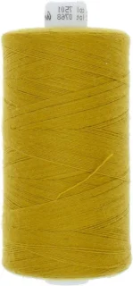 Polyester garen - naaimachine draad - jeans goud