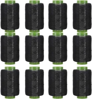 Polyester naai- en borduurdraad, zwart, 300 m