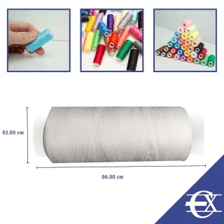 Polyester naaigaren 10 stuks meerkleurig