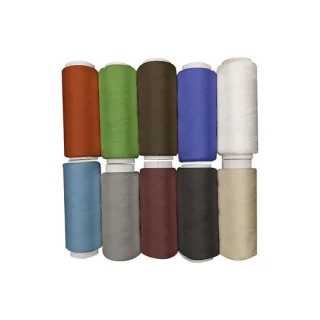 Polyester naaigaren 10 stuks meerkleurig