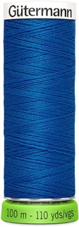 Polyester Naaigaren 100 m Blauw