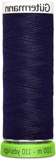 Polyester naaigaren, 100 meter, blauw