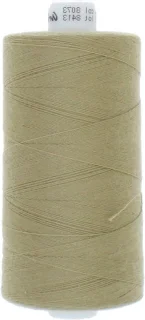 Polyester naaigaren, 1000 m, beige