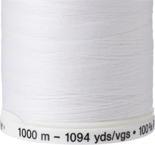 Polyester Naaigaren 1000 m Donker ijzergrijs
