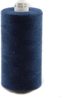 Polyester naaigaren 1000 m - Nachtblauw