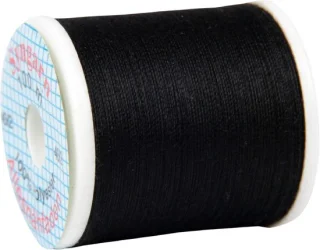 Polyester naaigaren 200 m Zwart