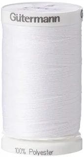 Polyester Naaigaren 500 m - Wit