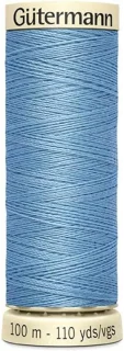 Polyester naaigaren - naaimachine garen - 100 meter - lichtblauw